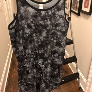 Athleta Girls On the Go Tie Dye Romper XL/14